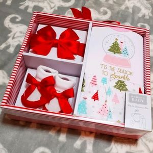 NIB Baby's First Christmas Set